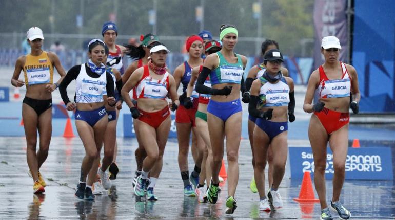 ¡Insólito! Asociación Panamericana de Atletismo anula tiempos en marcha femenil de 20km por error en el trazado