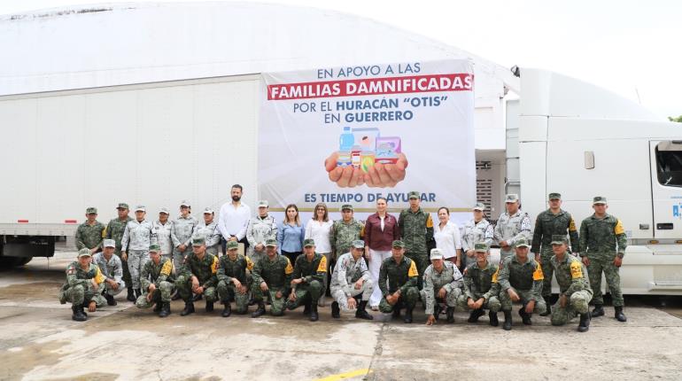 Envía DIF Tabasco 35 toneladas de ayuda humanitaria a Guerrero