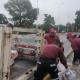 Anegaciones y deslaves en carreteras dejaron lluvias del frente frío 8 en Huimanguillo