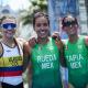 Lizeth Rueda y Crisanto Grajales, ganan oro y bronce en Triatlón de Panamericanos