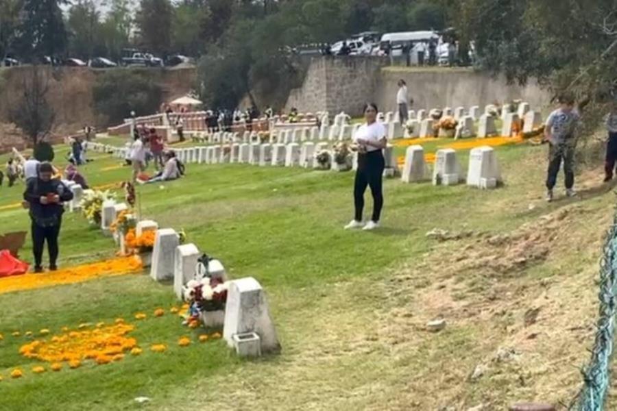 Un muerto y 2 heridos deja balacera en panteón de Edomex