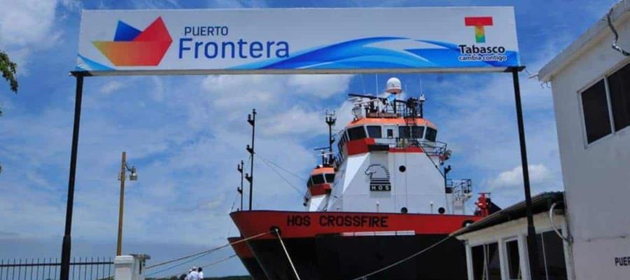 Afirma Javier May que sí se construirá el nuevo Puerto de Frontera en su gobierno