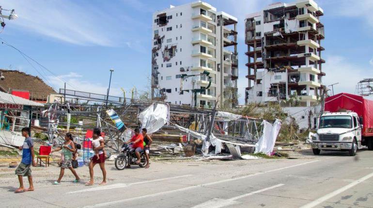 ´Otis´, el huracán más fuerte en tocar tierra, en el Pacífico Oriental