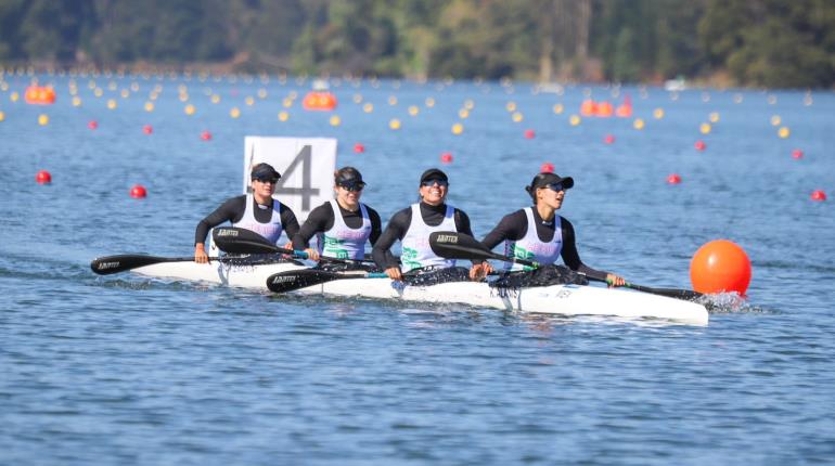 ¡Llegó la 38! Con oro en Kayak femenil en Panamericanos