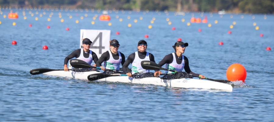 ¡Llegó la 38! Con oro en Kayak femenil en Panamericanos