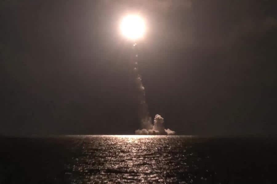 Prueba Rusia misil balístico desde submarino nuclear