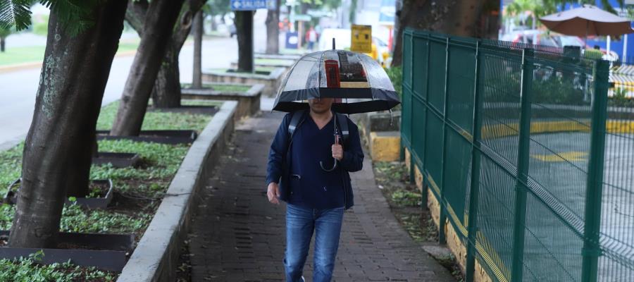 Seguirán lluvias este lunes en Tabasco, de hasta 50 mm