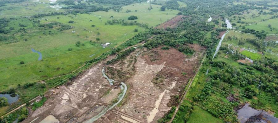 Rechaza Conagua Tabasco construcción de bordo en El Censo