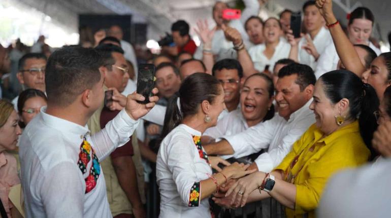 Sheinbaum vendría solo una vez a Tabasco durante campañas ventila Lorena Méndez