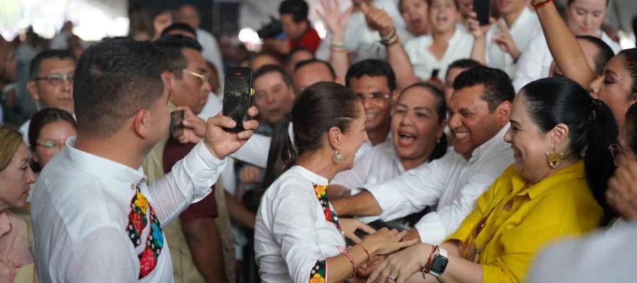 Sheinbaum vendría solo una vez a Tabasco durante campañas ventila Lorena Méndez