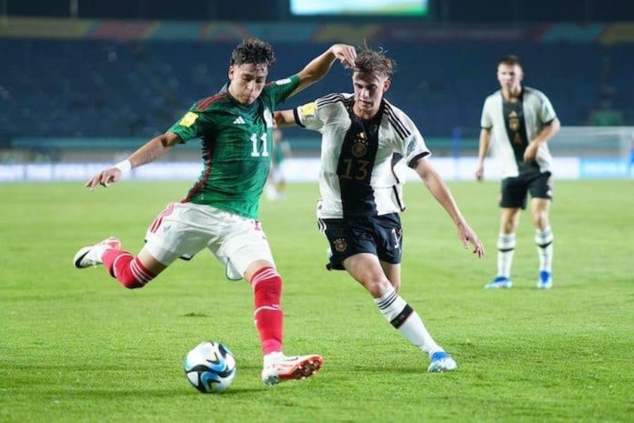 México cae ante Alemania en inicio de Copa del Mundo sub 17