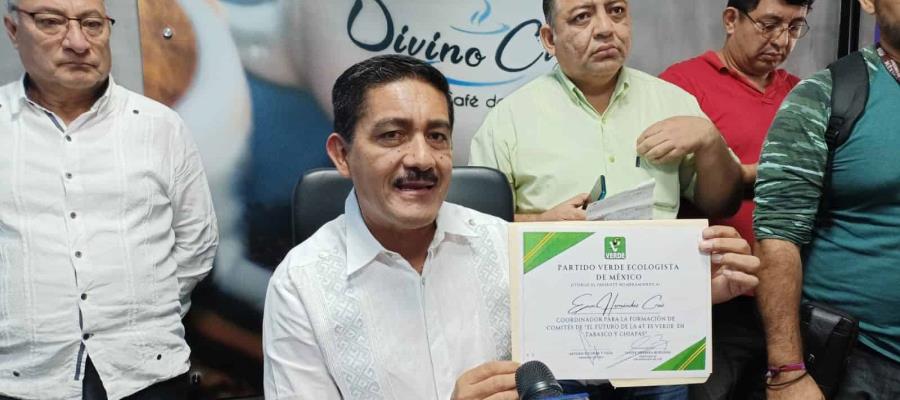 PVEM acuerda ir con candidatos propios al Senado, alcaldías y diputaciones locales en Tabasco