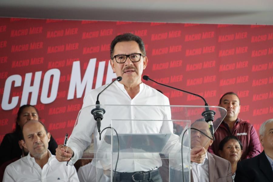 Acepta Nacho Mier encabezar primera fórmula al Senado en Puebla