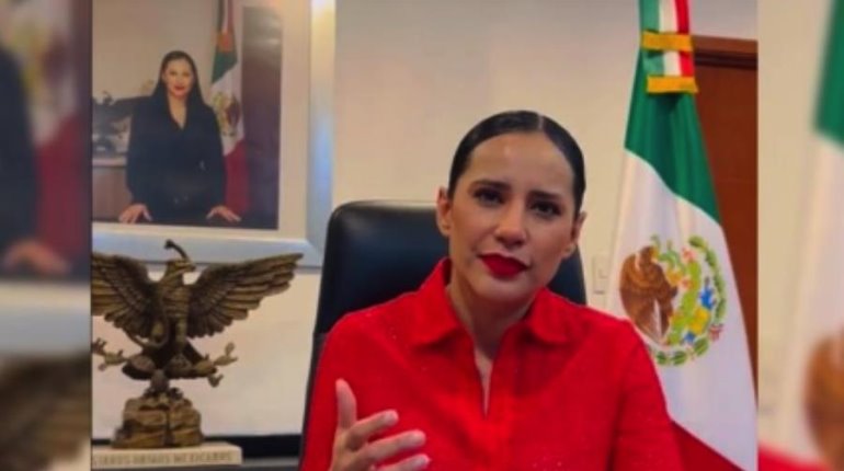 No se va a bajar de contienda por la CDMX, se va a registrar afirma Sandra Cuevas