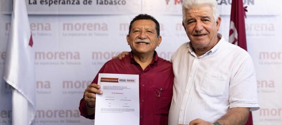 Morenistas presumen sus registros como aspirantes a alcaldías y diputaciones en Tabasco 