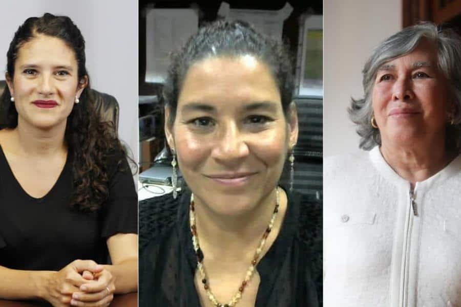 Bertha Alcalde, Lenia Batres y María Estela Ríos, terna de AMLO para sustituir a Zaldívar