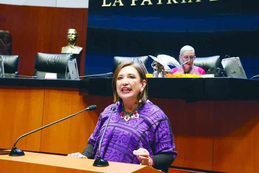 Pide Xóchitl licencia al Senado; será a partir del lunes