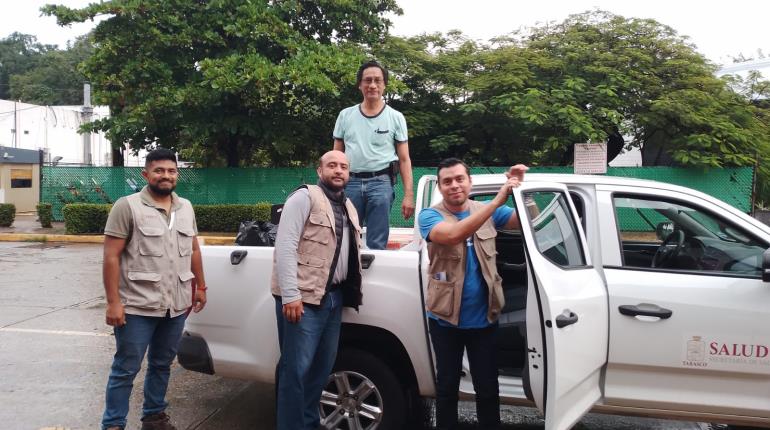 Envía Salud Tabasco brigada a Acapulco para apoyar tras el paso de Otis