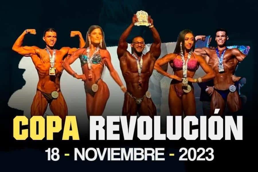 Hoy se realiza la Copa Revolución de Fisicoconstructivismo con 19 categorías participantes