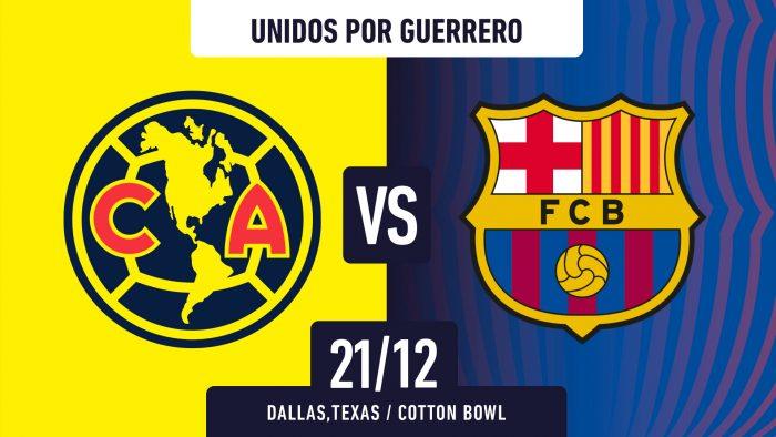 ¡Oficial! América sostendrá partido amistoso contra Barcelona en diciembre