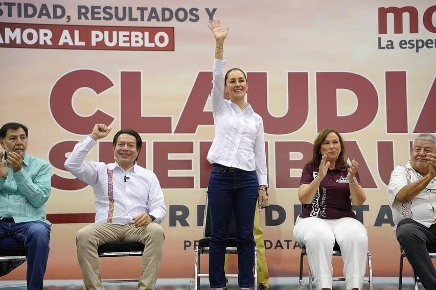 En inicio de precampaña, Sheinbaum pide recordar a jóvenes lo que fue el periodo neoliberal