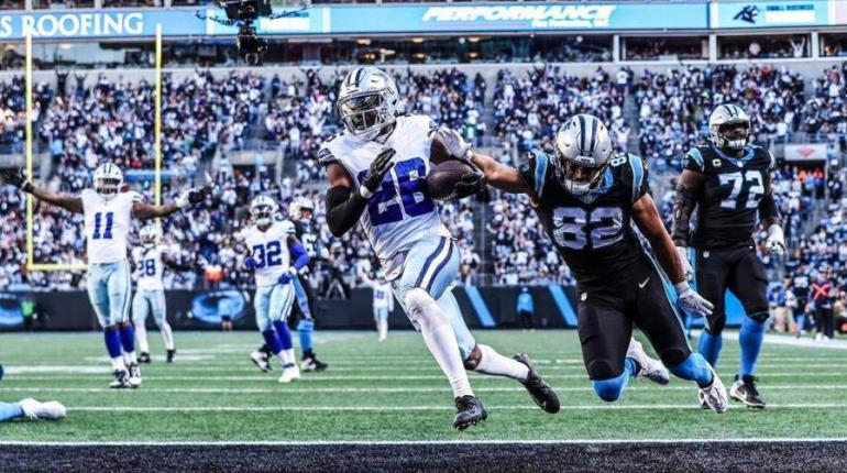 Dallas venció 33-10 a Carolina Panthers comandados por Dak Prescott