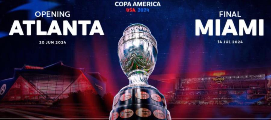 Atlanta y Miami serán sedes de la inauguración y final de la Copa América