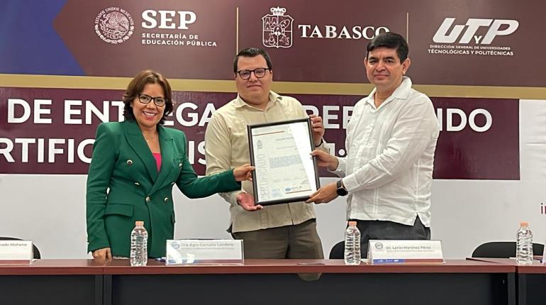 UTTAB refrenda certificado en Sistema de Gestión de Organizaciones Educativas