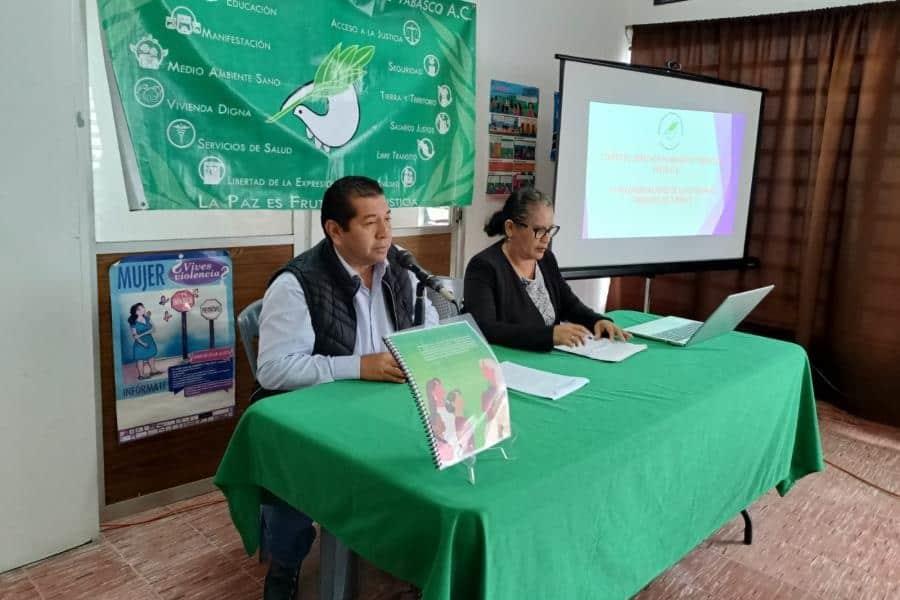 Codehutab presentará queja contra Conavim por no dar seguimiento a recomendaciones al Gobierno de Tabasco