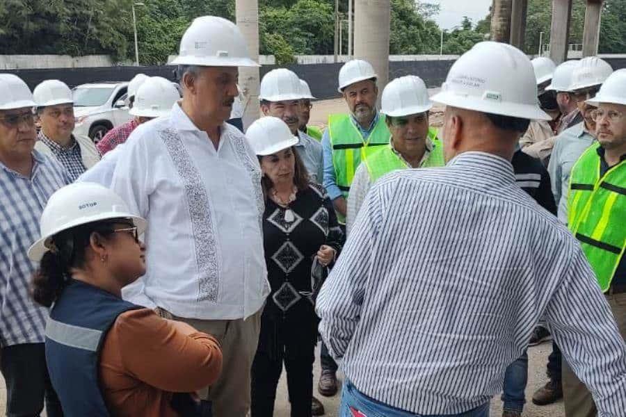 Gobernador supervisa avances de rehabilitación del hospital de Cárdenas