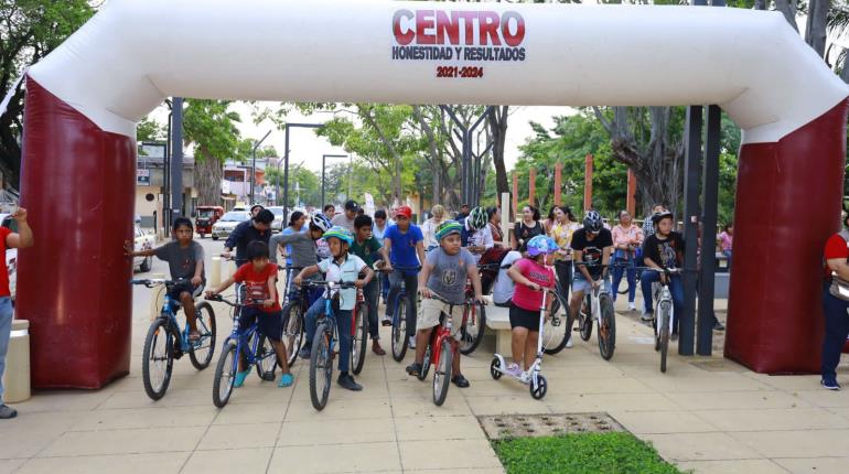 Con paseo familiar, Centro busca generar conciencia para eliminar violencia contra la Mujer