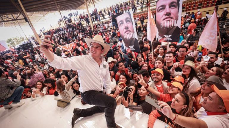 "En seguridad ni abrazos ni balazos", dice Samuel García durante presentación de su libro