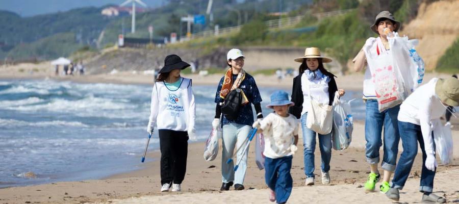 Organiza Japón primer mundial de recolección de basura