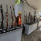 Destruye Sedena 132 armas de fuego aseguradas en Tabasco