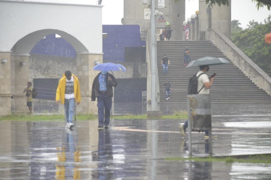 Conagua pronostica chubascos de hasta 25 mm este jueves en Tabasco