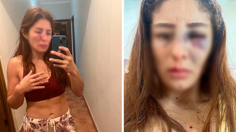 Luchadora denuncia a su pareja por golpearla frente a su hija