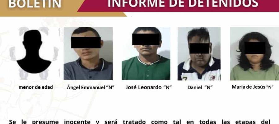 Desarticulan en Teapa banda dedicada al secuestro exprés