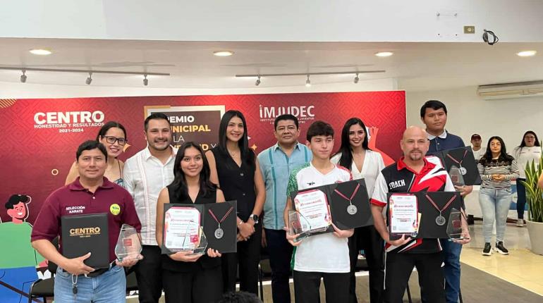 IMJUDEC entrega Premios de la Juventud y el Deporte 2023