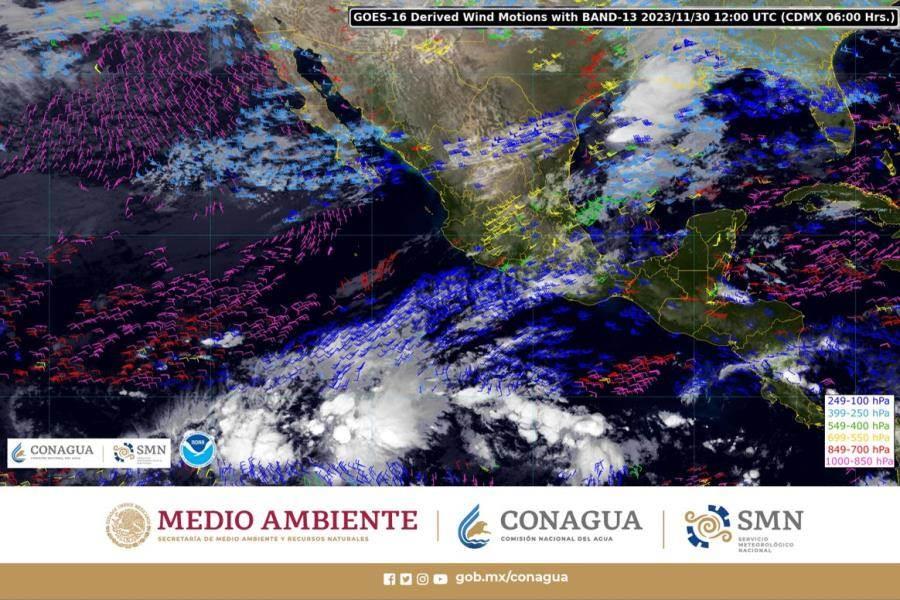 Dos frentes fríos ocasionarán bajas temperaturas, vientos y nevadas en el norte de México