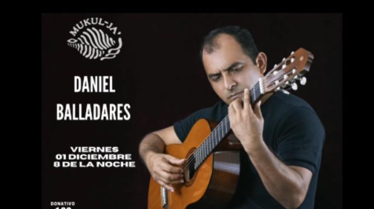 Daniel Balladares se presenta esta noche en Mukul-Ja