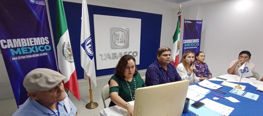 PAN Tabasco llegará al 3 de enero con perfiles idóneos para encabezar candidaturas: Jemima Alonzo