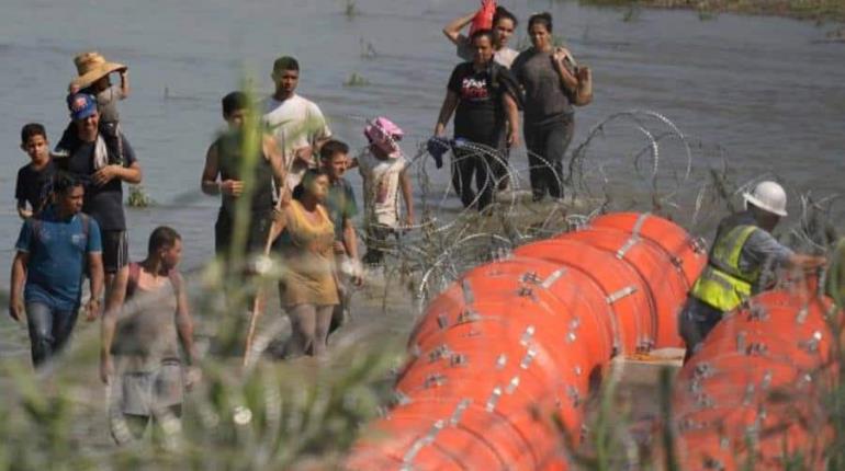 Celebra SRE orden de juez para el retiro de boyas en el Río Bravo