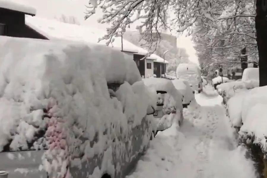 Fuertes nevadas en Alemania paralizan parcialmente todos los servicios