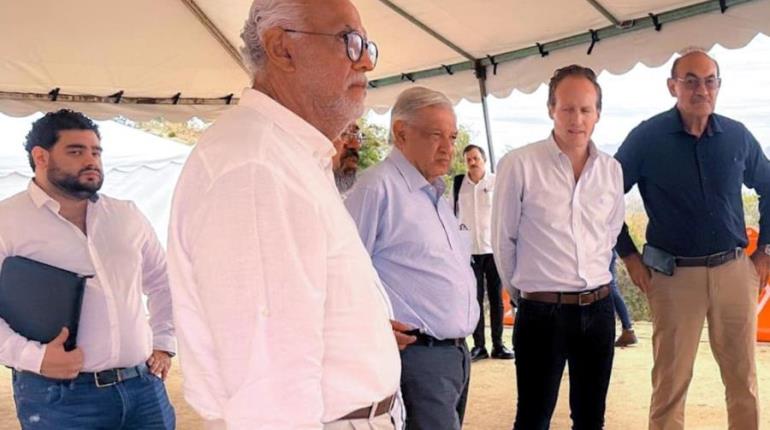 Supervisa AMLO avances de obras en Nayarit