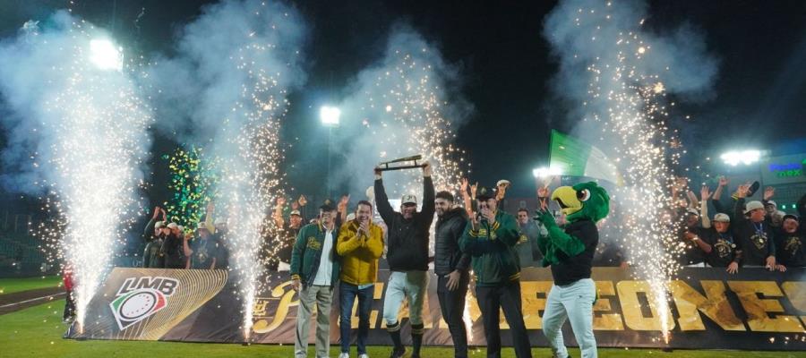 Equipo de Olmecas, Unión Laguna y Pericos ganan campeonato de Liga Invernal Mexicana