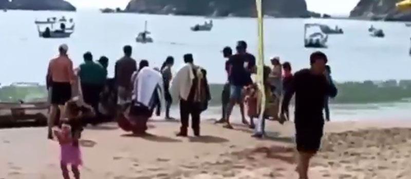 Muere tras ser atacada por tiburón en playas de Jalisco