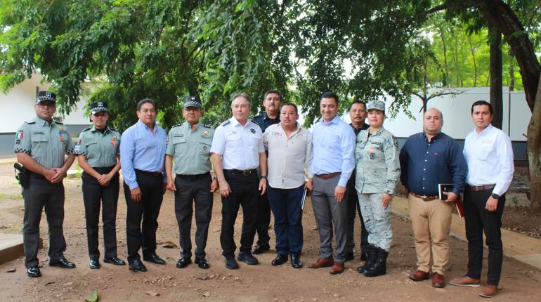 Transportistas abordan "seguridad en carreteras" con Guardia Nacional, Fiscalía y Policía Estatal en Tabasco