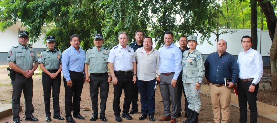 Transportistas abordan "seguridad en carreteras" con Guardia Nacional, Fiscalía y Policía Estatal en Tabasco