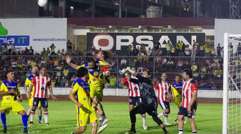 América gana el Juego de Leyendas vs Chivas en apoyo a fundación "Anig" en Villahermosa