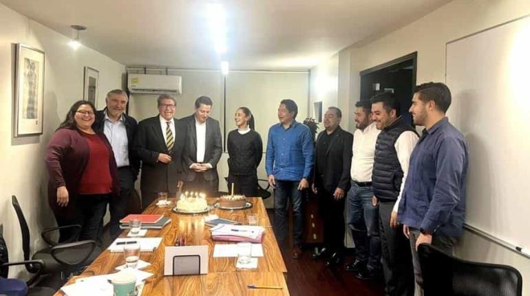 Hijo de Núñez celebra cumpleaños con Sheinbaum, Adán Augusto y otros liderazgos